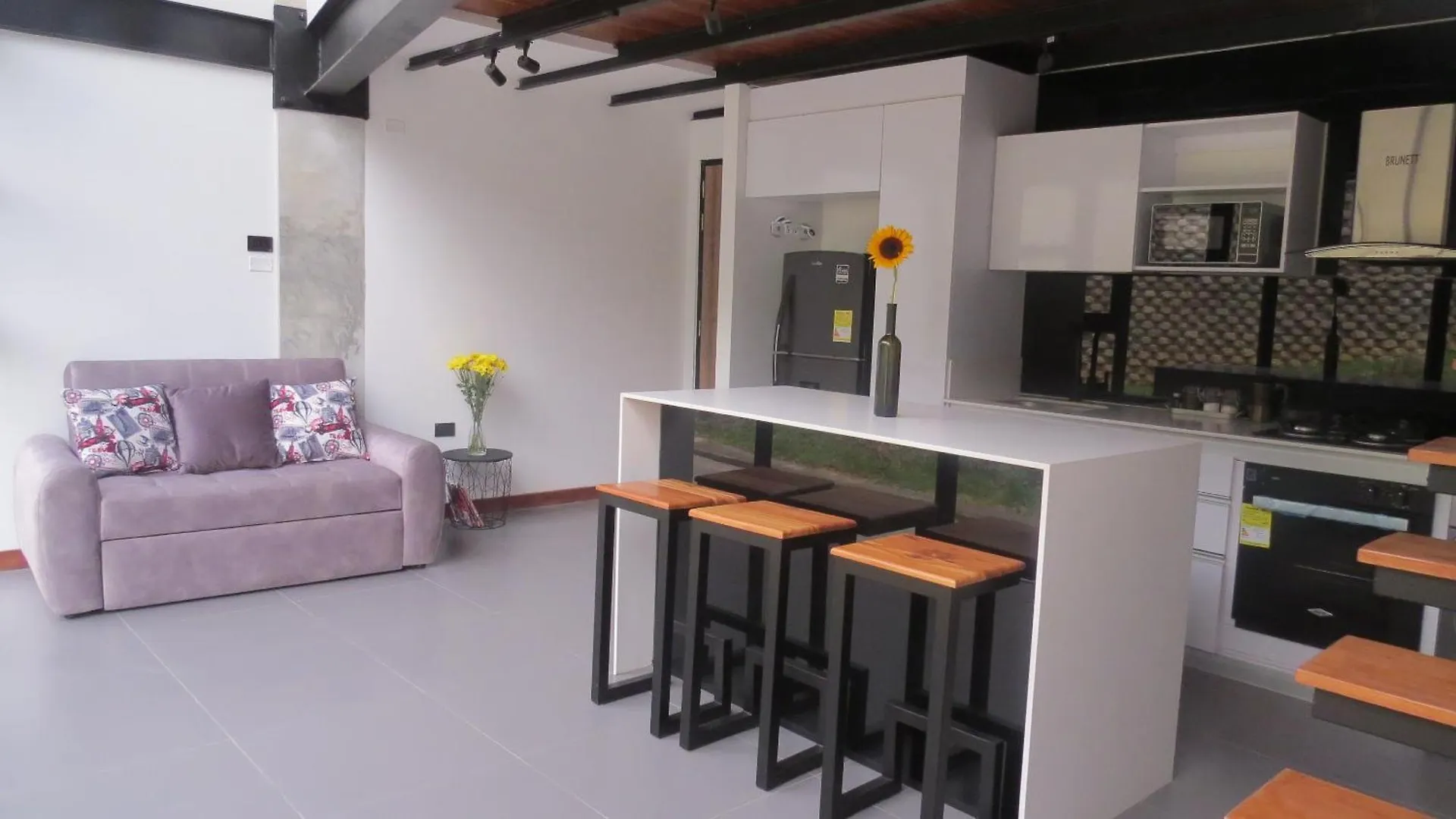 Moderno Lotf Estilo Industrial Apartment Cali